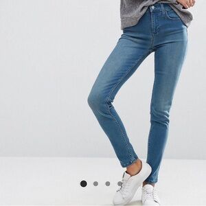 Svelte High rise skinny jeans Mid dark vintage